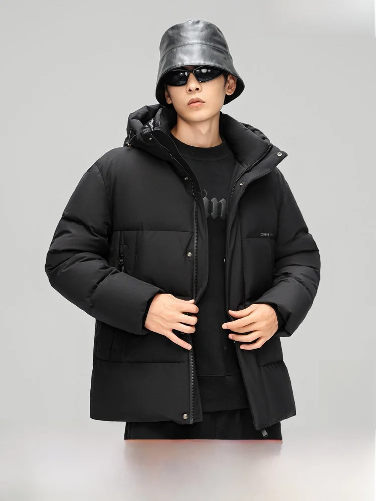 Мужская короткая пуховая куртка Snow Flng Весна 2026 с капюшоном, модная, простая, удобная, теплая, деловая, джентльменский стиль, полиэстер
Мужская короткая пуховая куртка Snow Flng Весна 2026 с капюшоном, модная, простая, удобная, теплая, деловая, джентльменский стиль, полиэстер