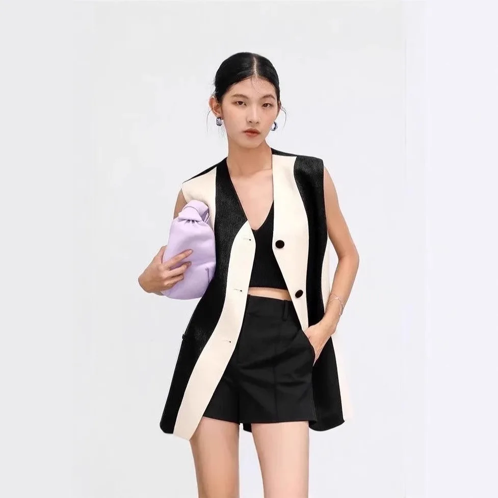 Модный цветной жилет Blo Svel, весна 2025, из смешанной ткани, женский жилет, индивидуальный дизайн...
Модный цветной жилет Blo Svel, весна 2025, из смешанной ткани, женский жилет, индивидуальный дизайн...