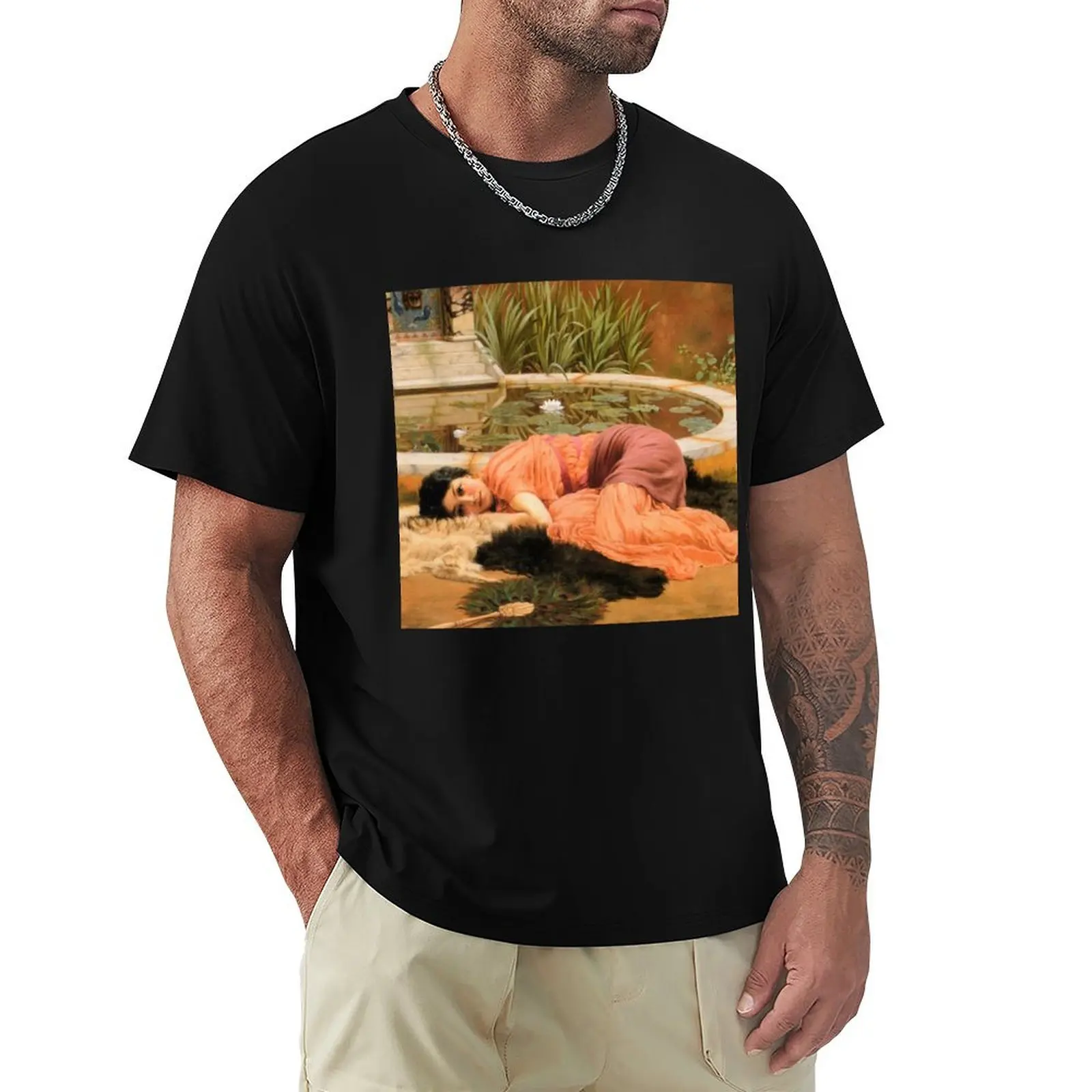 John William Godward - Dolce Far Niente T-Shirt Funny t-shirts graphic t shirt vintage boys whites funny t shirts men
John William Godward - Dolce Far Niente T-Shirt Funny t-shirts graphic t shirt vintage boys whites funny t shirts men