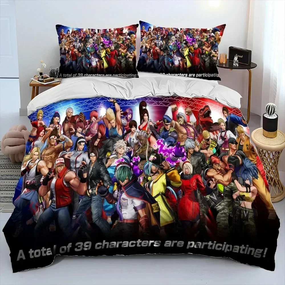 3D Print King of Fighters Retro Game Bedding Set Duvet Cover Bed Set Quilt Cover Pillowcase Comforter king Queen Size Boys Adult
3D Print King of Fighters Retro Game Bedding Set Duvet Cover Bed Set Quilt Cover Pillowcase Comforter king Queen Size Boys Adult