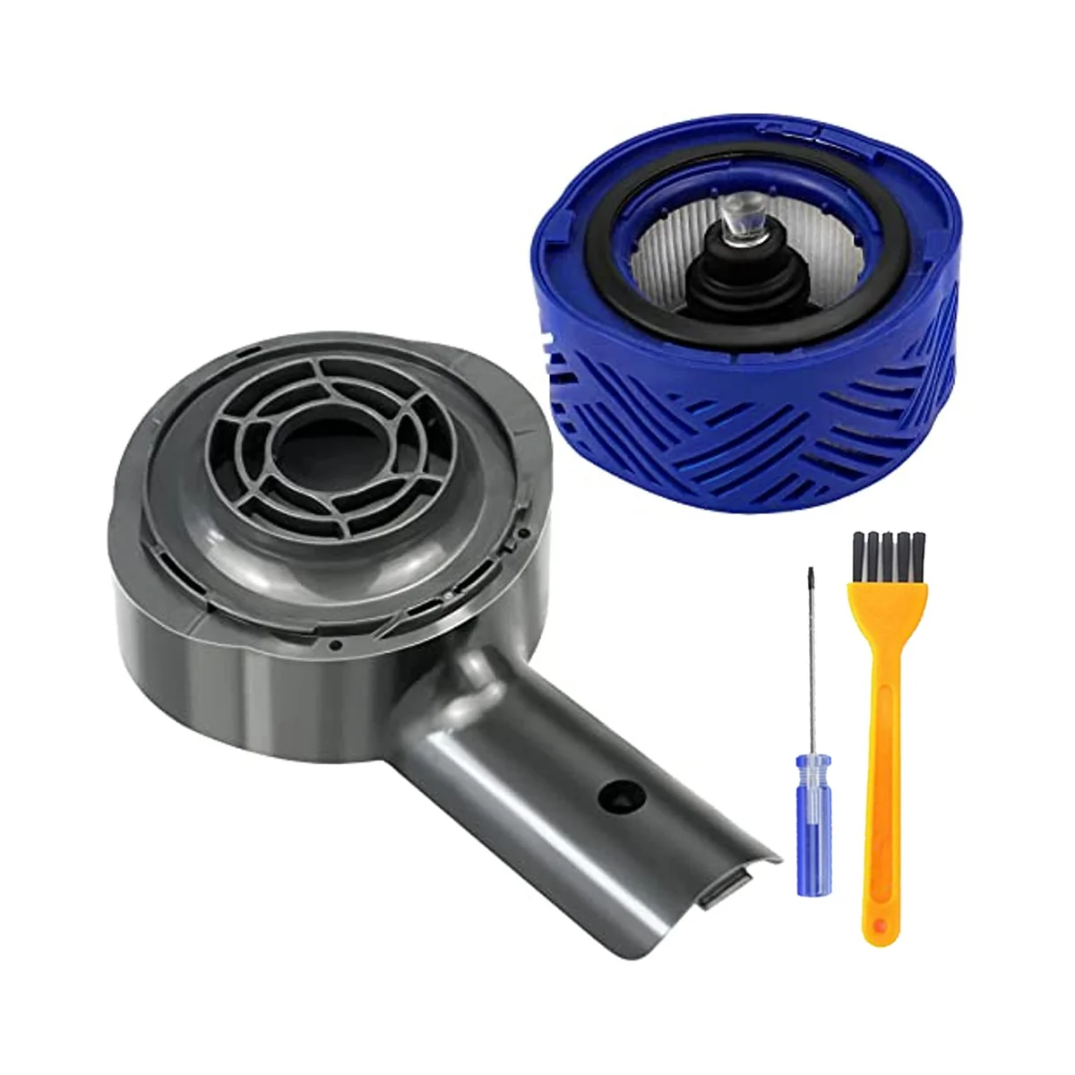 A06P-Motor Rear Cover Back Cover & Filter Replacement for Dyson V6 DC58 DC59 DC61 DC62 DC74 Vacuum Cleaner Accessories
A06P-Motor Rear Cover Back Cover & Filter Replacement for Dyson V6 DC58 DC59 DC61 DC62 DC74 Vacuum Cleaner Accessories