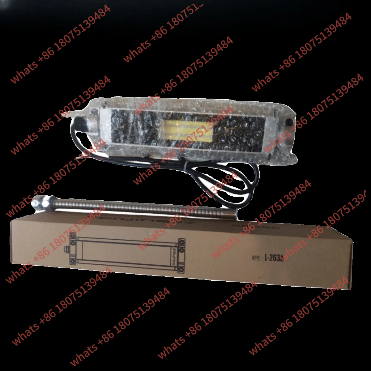 CNC machine tool THC1635 machine tool work light LED illumination light L-263A 263 * 75 * 47 24V
CNC machine tool THC1635 machine tool work light LED illumination light L-263A 263 * 75 * 47 24V