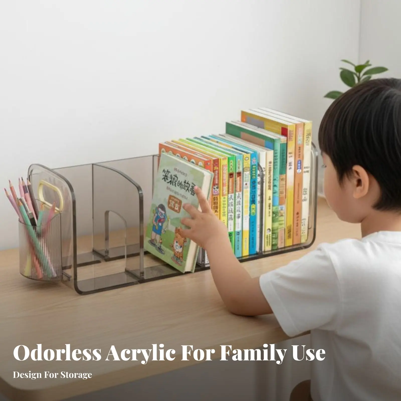 desktop Display Rack Transparent Design Tiered Book Display Space-Saving Easy reach for Students, Children, Classroom, Library
desktop Display Rack Transparent Design Tiered Book Display Space-Saving Easy reach for Students, Children, Classroom, Library
