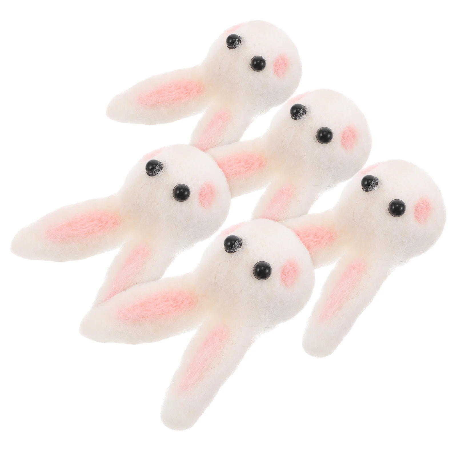 5Pcs Rabbit Felt Crafts DIY Accessories Soft Easter Hanging Ornaments Creative Handmade Rabbit Decorations Holiday Decor
5Pcs Rabbit Felt Crafts DIY Accessories Soft Easter Hanging Ornaments Creative Handmade Rabbit Decorations Holiday Decor