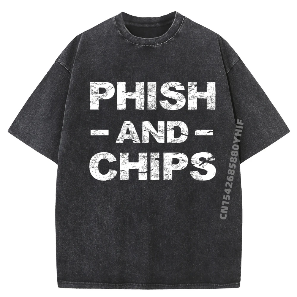 Phish And Chips Hacker Streetwear Tee Shirt Mens Graphic Tees Oversized Washed Shirt Mens Simple Style
Phish And Chips Hacker Streetwear Tee Shirt Mens Graphic Tees Oversized Washed Shirt Mens Simple Style