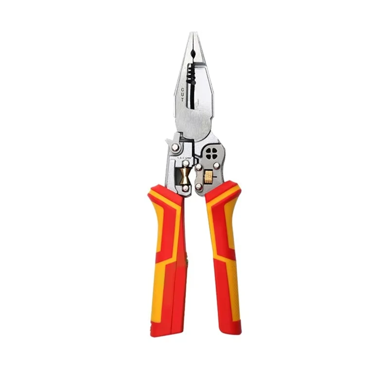 Wire Stripper Electrician's Test Adjustable Blade Depth Hand Tools Wide Range Ofapplications
Wire Stripper Electrician's Test Adjustable Blade Depth Hand Tools Wide Range Ofapplications