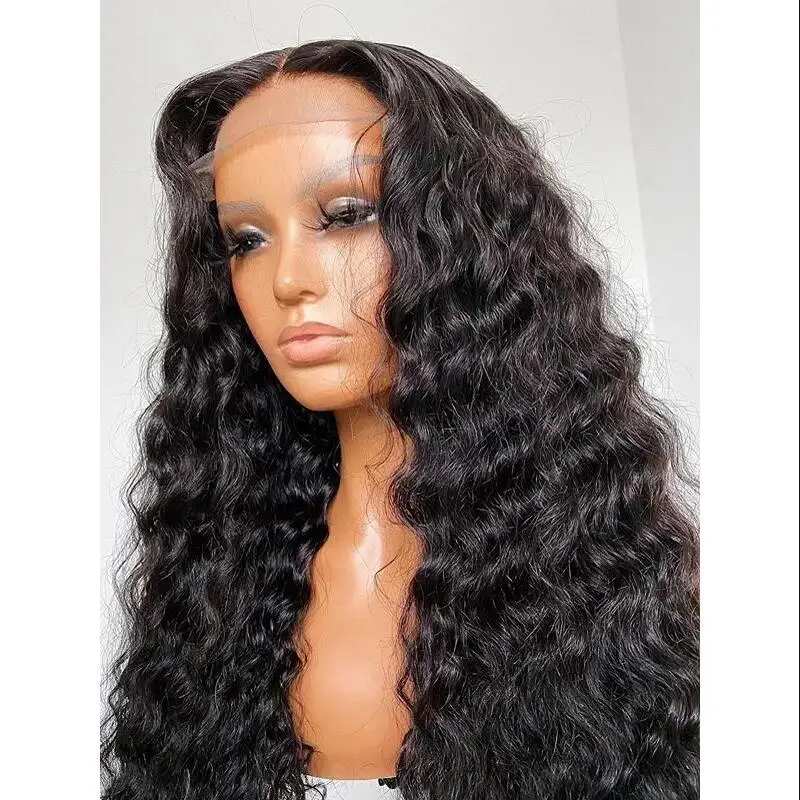 26Inch Soft Natural 180Density Black Long Deep Curly Lace Front Wig For Women BabyHair Heat Resistant Glueless Preplucked Daily
26Inch Soft Natural 180Density Black Long Deep Curly Lace Front Wig For Women BabyHair Heat Resistant Glueless Preplucked Daily