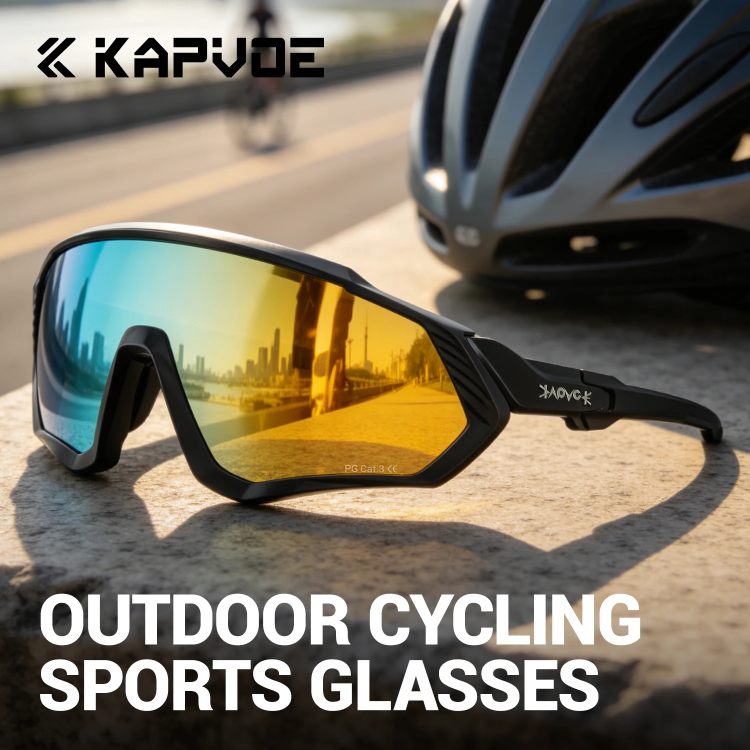 SCVCN UV400 Anti-Glare Polarized Cycling Sunglasses Stylish Outdoor Sports Glasses Fishing Running Hiking and Driving Sunglasses
SCVCN UV400 Anti-Glare Polarized Cycling Sunglasses Stylish Outdoor Sports Glasses Fishing Running Hiking and Driving Sunglasses