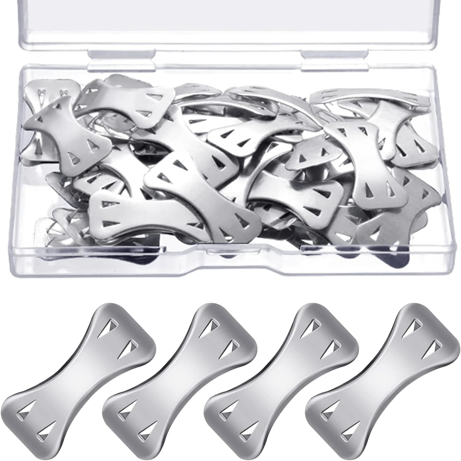 Convenient, durable, and reliable Aluminum Bandage Clips for Elastic Bandages - Secure, handy, and efficient fastening solution
Convenient, durable, and reliable Aluminum Bandage Clips for Elastic Bandages - Secure, handy, and efficient fastening solution