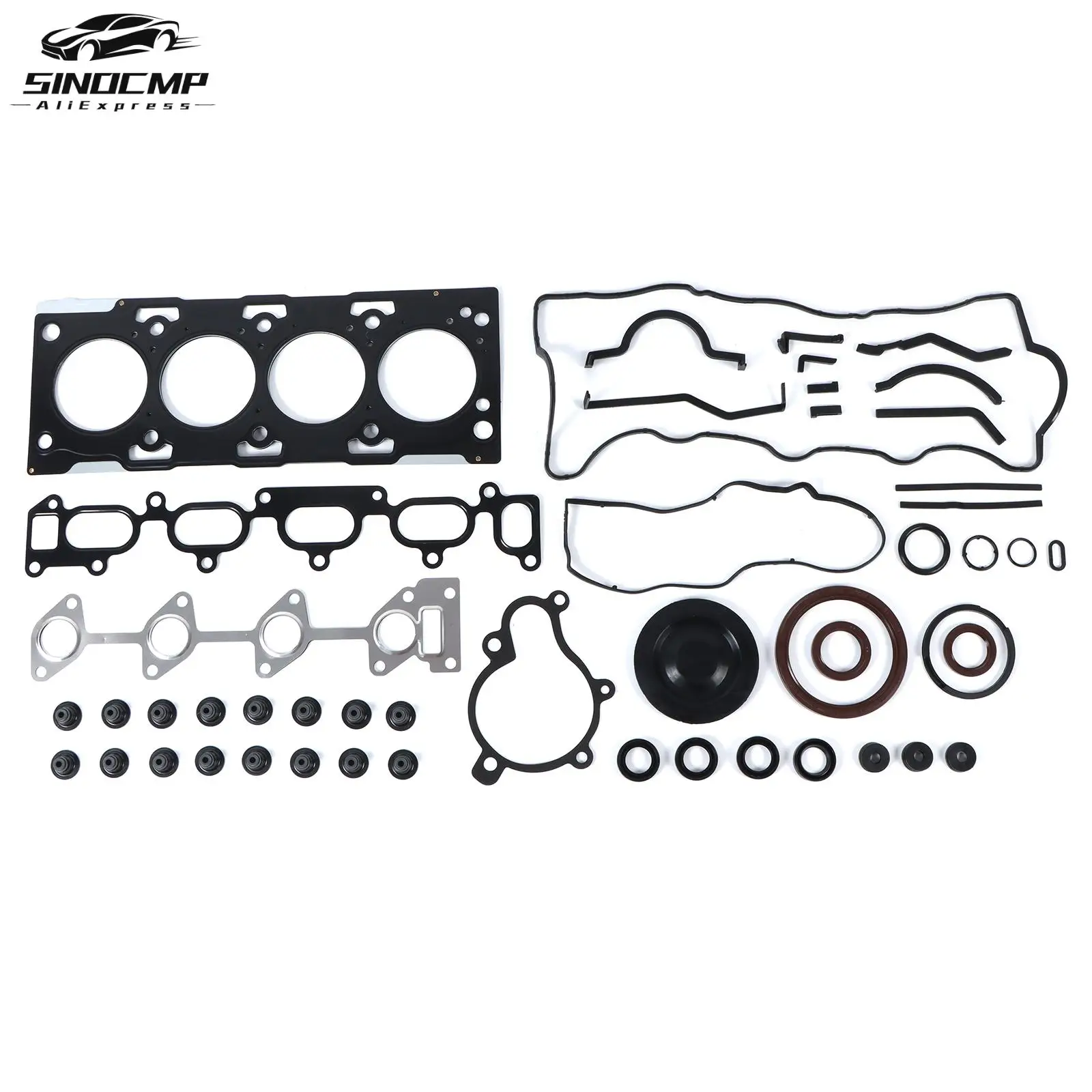 D4EA Engine Overhaul Gasket Seal Kit 2091027A00 50214600 For Santa Fe Tucson 1991cc 2.0 CRDi 2001-2010 D4EA Engine Parts
D4EA Engine Overhaul Gasket Seal Kit 2091027A00 50214600 For Santa Fe Tucson 1991cc 2.0 CRDi 2001-2010 D4EA Engine Parts