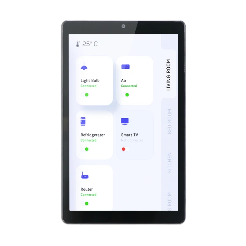 8-Inch Android Smart Home Touch Control Panel Wifi Controlled with RJ-45 Poe Port & Ethernet Network
8-Inch Android Smart Home Touch Control Panel Wifi Controlled with RJ-45 Poe Port & Ethernet Network