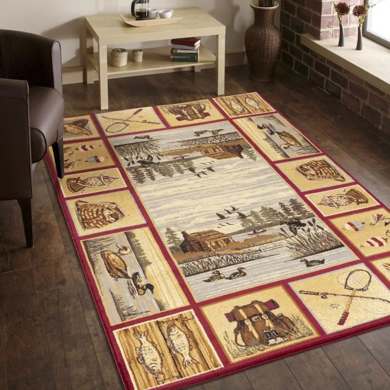 Nature's Nest GC_CBL3003 Multi 7 ft. 10 in. x 10 ft. 3 in. Lodge Area Rug
Nature's Nest GC_CBL3003 Multi 7 ft. 10 in. x 10 ft. 3 in. Lodge Area Rug