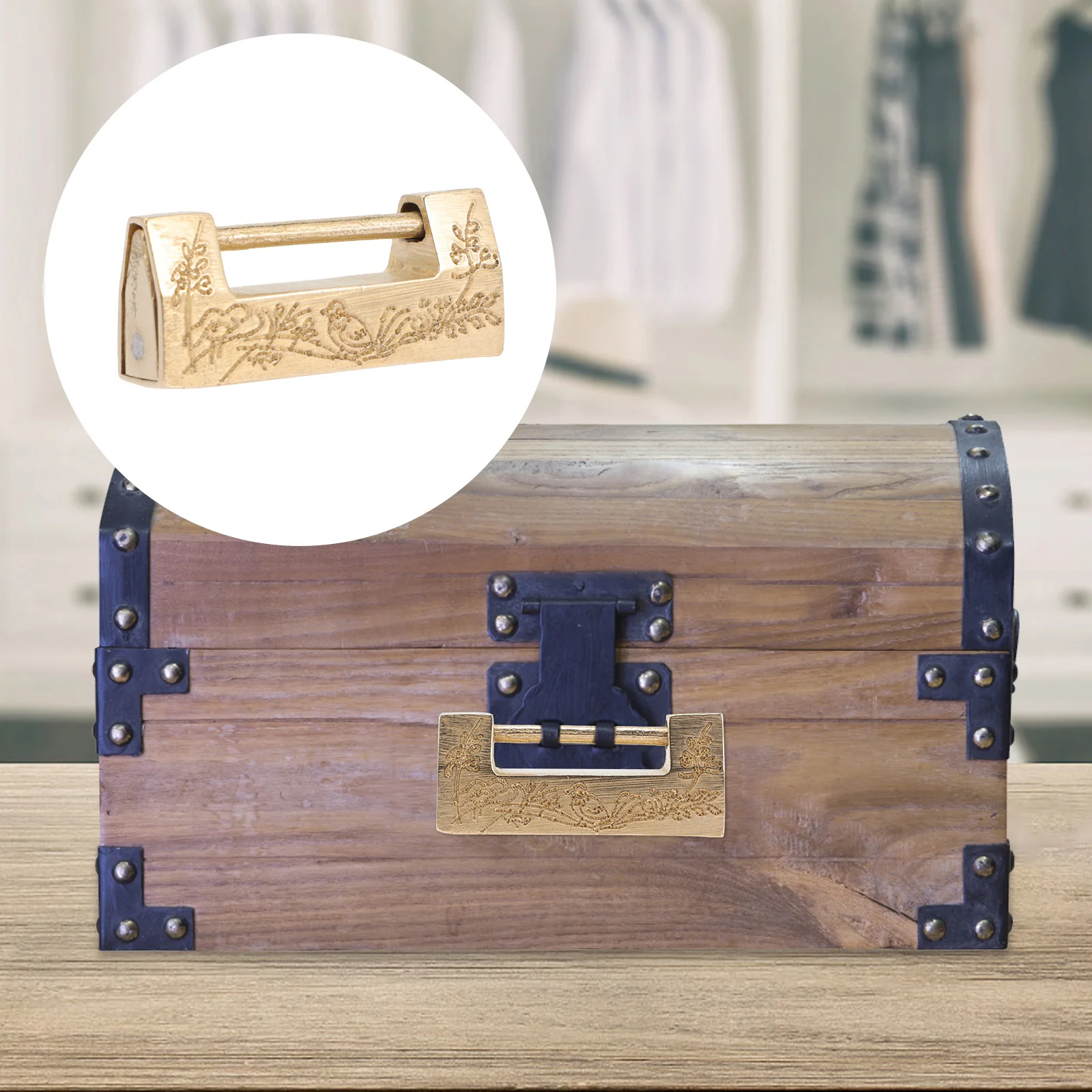 1 set 1 Set Copper Lock Vintage Mini Jewelry Box Latch Suitcase Padlock Small Gift Box Buckle Retro Decorative Fastener
1 set 1 Set Copper Lock Vintage Mini Jewelry Box Latch Suitcase Padlock Small Gift Box Buckle Retro Decorative Fastener