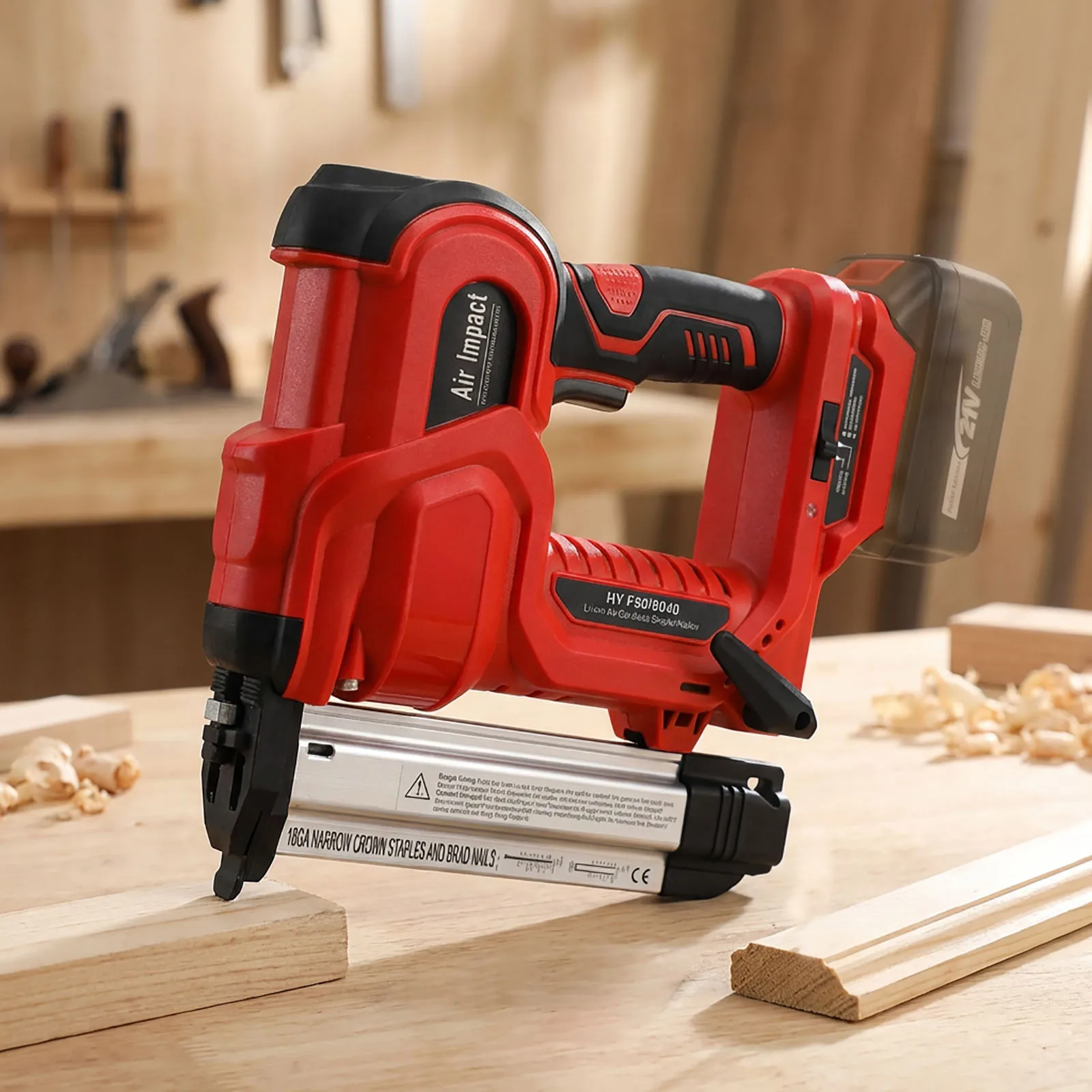 NailTask 2" Cordless Brad Nailer 18GA 20V Electric Brad Nailer Stapler with Nails Staples for Woodworking DIY (No Battery)
NailTask 2" Cordless Brad Nailer 18GA 20V Electric Brad Nailer Stapler with Nails Staples for Woodworking DIY (No Battery)