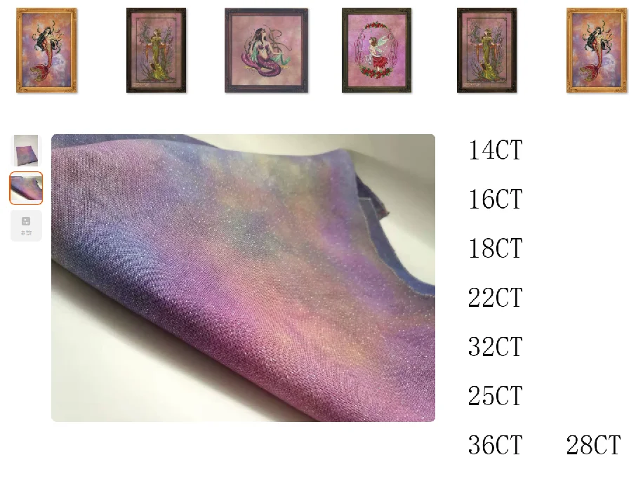Embroidery Cross Stitch Kits Craft embroidery fabric, self-matching , Cross-stitch December -BF-Ocean Pearl 41-64
Embroidery Cross Stitch Kits Craft embroidery fabric, self-matching , Cross-stitch December -BF-Ocean Pearl 41-64