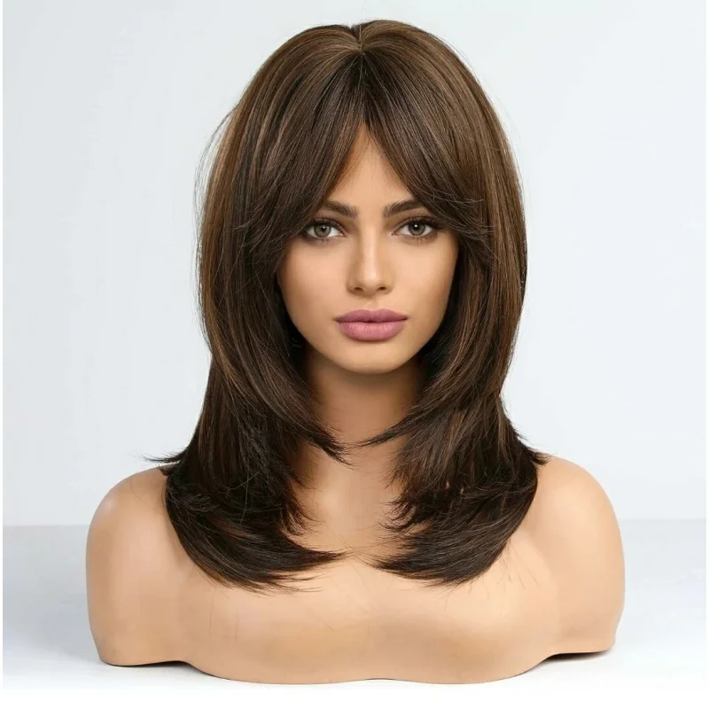 Human Hair New Women's Long Natural Dark Brown Straight Wig 20 Inch
Human Hair New Women's Long Natural Dark Brown Straight Wig 20 Inch