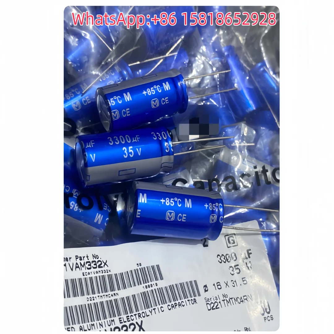 5pcs 3300UF 35V Japan Imported Audiophile-Grade Capacitors 35V3300UF 16*32 AM Shining Blue Robe
5pcs 3300UF 35V Japan Imported Audiophile-Grade Capacitors 35V3300UF 16*32 AM Shining Blue Robe