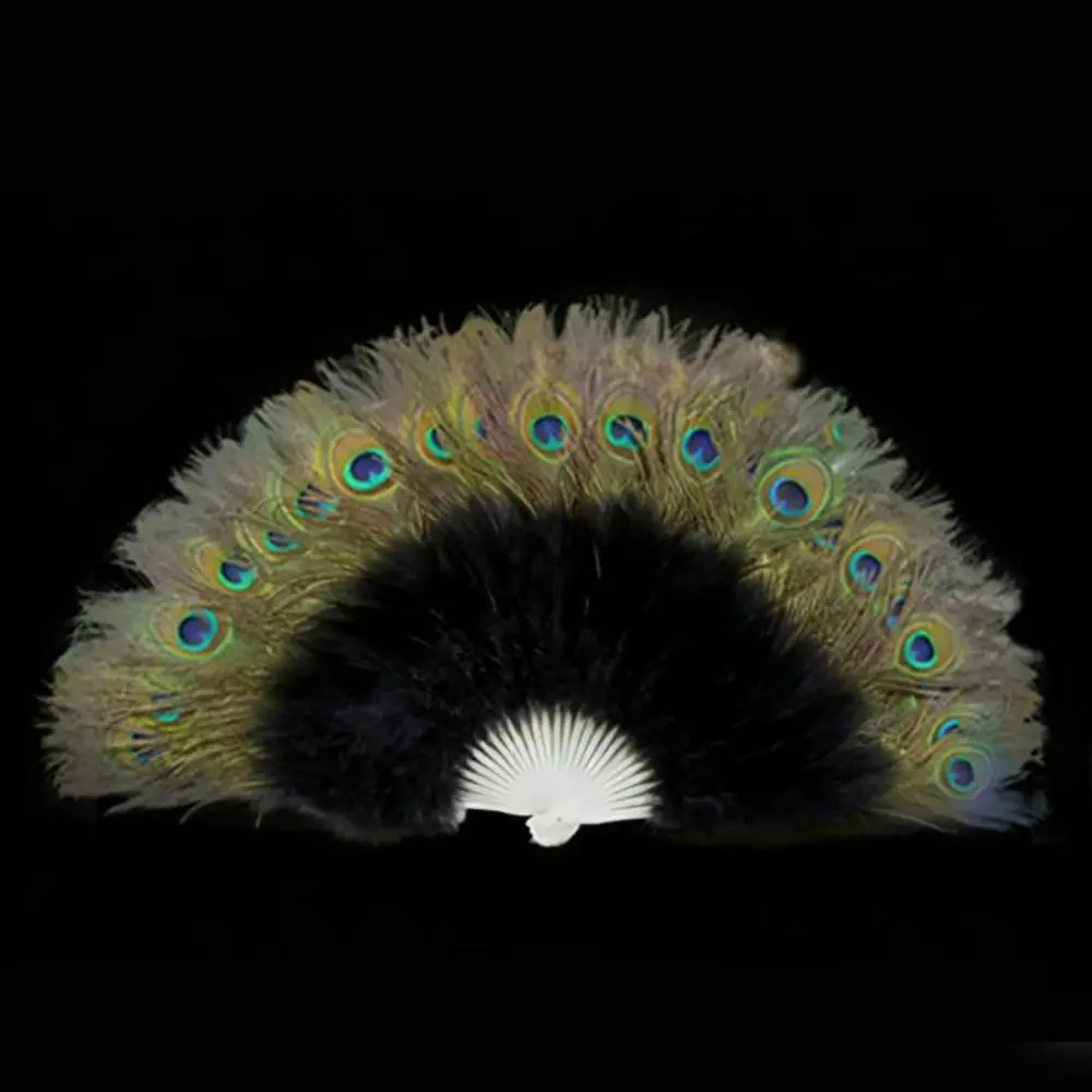28 Bones Large Peacock Fur Fan 9 Colors 65cm Cheongsam Show Live Fan Square Dance Performance Fan Wedding Party Decoration
28 Bones Large Peacock Fur Fan 9 Colors 65cm Cheongsam Show Live Fan Square Dance Performance Fan Wedding Party Decoration