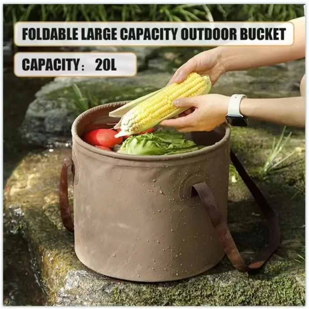 Collapsible Bucket with Handle, 10L 20L Portable Foldable Bucket,Portable Folding Bucket, Folding Bucket Water Storage Container
Collapsible Bucket with Handle, 10L 20L Portable Foldable Bucket,Portable Folding Bucket, Folding Bucket Water Storage Container
