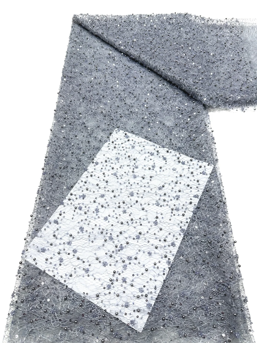 Luxury Sequins Lace Fabric 2026 High Quality French African Net Beaded Lace Fabric Nigerian Embroidery Fabric For Wedding Party
Luxury Sequins Lace Fabric 2026 High Quality French African Net Beaded Lace Fabric Nigerian Embroidery Fabric For Wedding Party