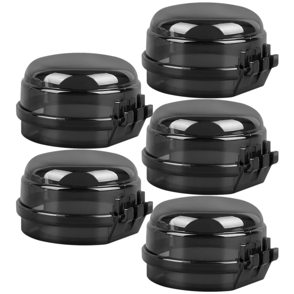 5 Pcs Transparent Safety Covers for Gas Stove Knobs Black Child Proof Guard Easy Install Long Use Oven Burner Protective
5 Pcs Transparent Safety Covers for Gas Stove Knobs Black Child Proof Guard Easy Install Long Use Oven Burner Protective