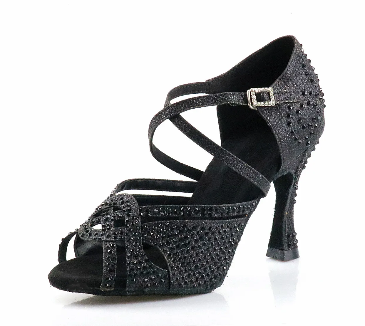 Latin dance shoes women's high heels rhinestone high-heeled dancing shoes super high heel 11cm
Latin dance shoes women's high heels rhinestone high-heeled dancing shoes super high heel 11cm