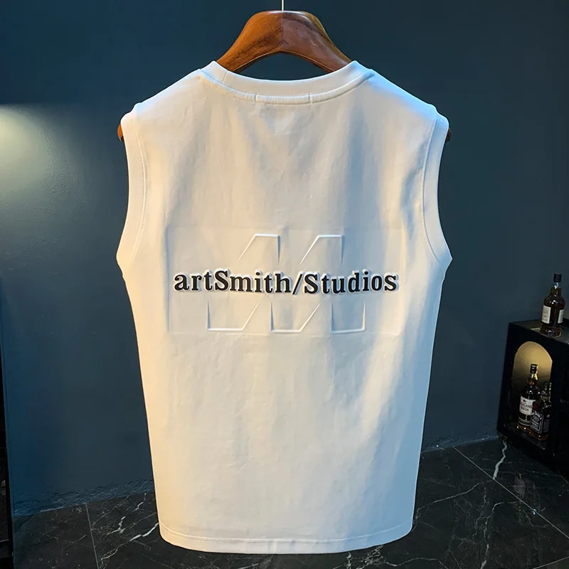 2025 Summer vest men's 3D printed loose sleeveless top thin, breathable and elastic trend base T-shirt
2025 Summer vest men's 3D printed loose sleeveless top thin, breathable and elastic trend base T-shirt