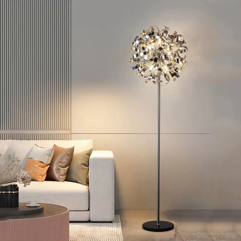Minimalist Nordic LED Dandelion Floor Lamp For Living Room Decor Sofas Bedroom Bedside Standing Lamp Modern Luxury торшер 무드등 조명
Minimalist Nordic LED Dandelion Floor Lamp For Living Room Decor Sofas Bedroom Bedside Standing Lamp Modern Luxury торшер 무드등 조명