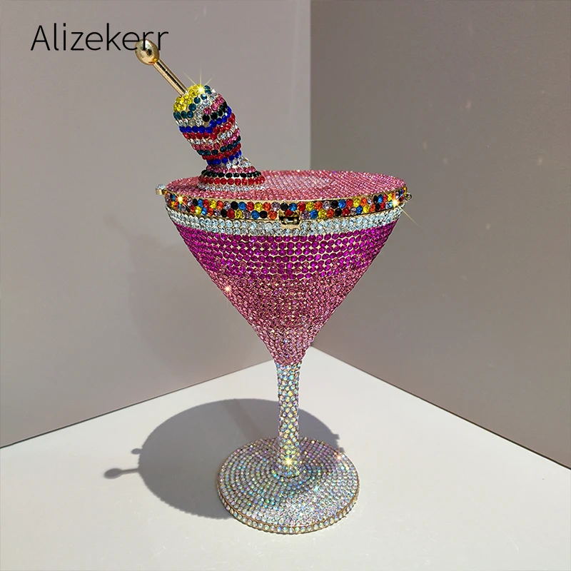 Alizekerr Goblet Diamond Evening Bags Women Boutique Unique Bling Rhinestone Metallic Clutch Purses And Handbags Wedding Party
Alizekerr Goblet Diamond Evening Bags Women Boutique Unique Bling Rhinestone Metallic Clutch Purses And Handbags Wedding Party