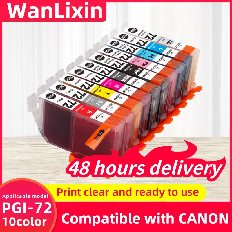 1 комплект, 10 цветов PGI 72 PGI72 PGI-72, чернила, совместимые с цветными чернилами премиум-класса для принтера Canon PIXMA Pro-10 PRO-10S
1 комплект, 10 цветов PGI 72 PGI72 PGI-72, чернила, совместимые с цветными чернилами премиум-класса для принтера Canon PIXMA Pro-10 PRO-10S