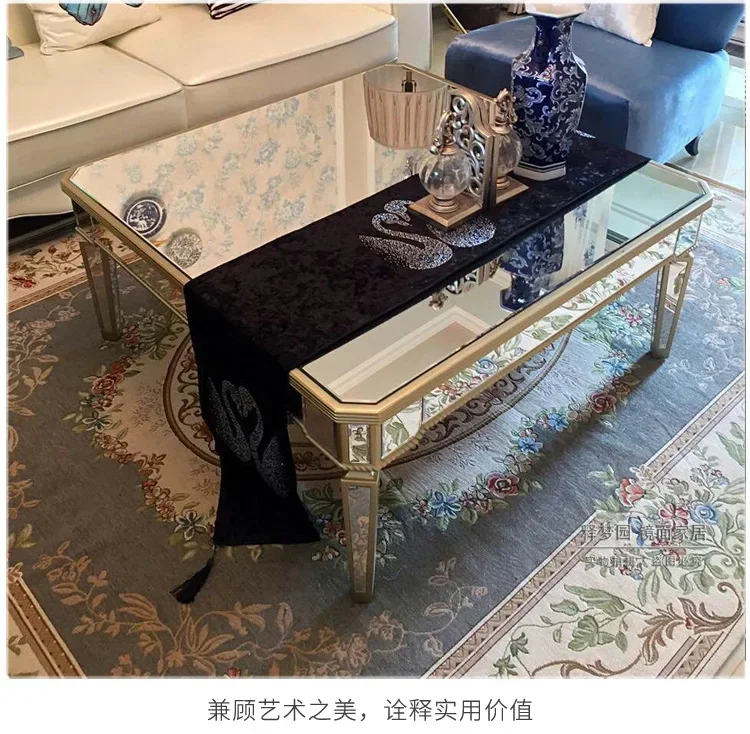Export boutique/coffee table/glass coffee table/coffee table/mirror furniture, European antique gold 0810
Export boutique/coffee table/glass coffee table/coffee table/mirror furniture, European antique gold 0810