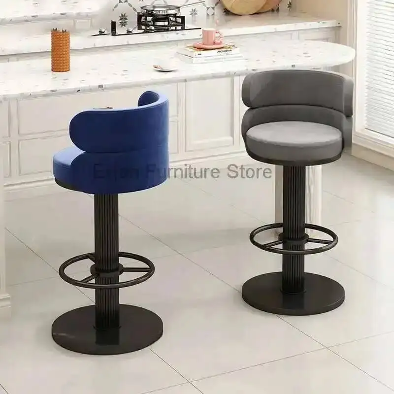 Reception Designer High Bar Home Bank Stools Nordic Backrest Kitchen Counter Stools Modern Island Chair Cadeira Furniture XR50BY
Reception Designer High Bar Home Bank Stools Nordic Backrest Kitchen Counter Stools Modern Island Chair Cadeira Furniture XR50BY