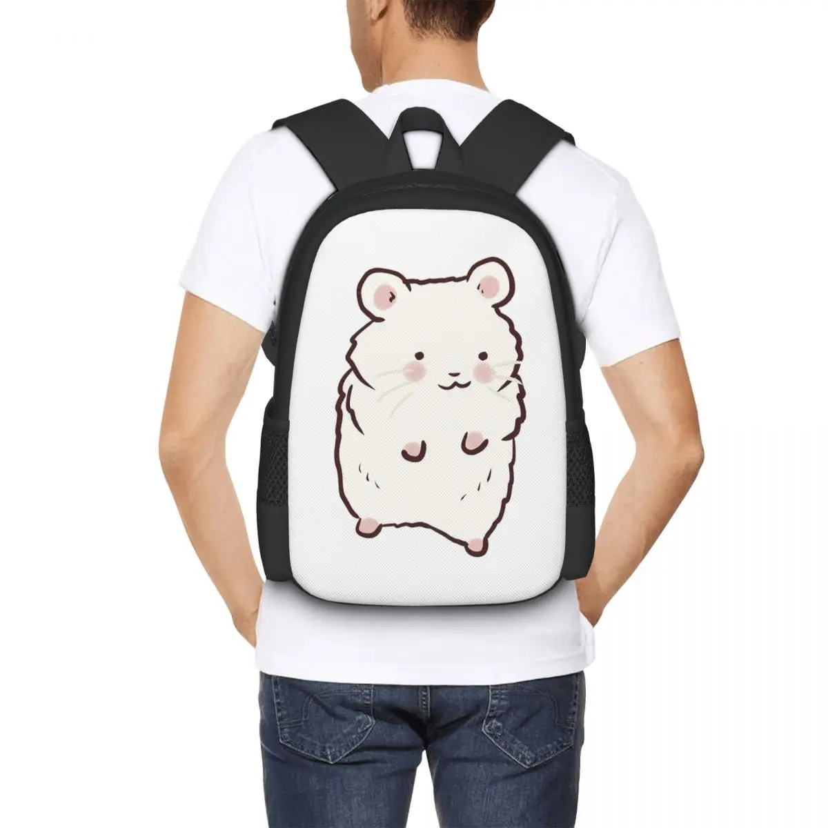 Cute Hamster Drawing Student Backpack School Bag Hiking Travel Daypack for Men Women Fashion Bookbag Shoulder Bags
Cute Hamster Drawing Student Backpack School Bag Hiking Travel Daypack for Men Women Fashion Bookbag Shoulder Bags
