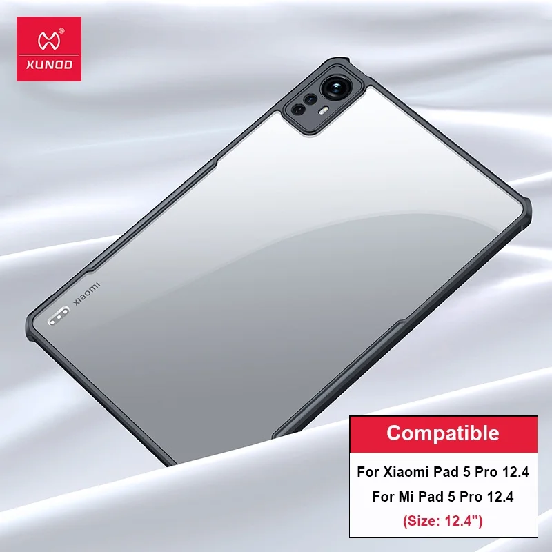 For Xiaomi Mi Pad 5 Pro 12.4 Tablet Case Xundd Shockproof Airbags Transparent PC + Soft TPU Back Cover
For Xiaomi Mi Pad 5 Pro 12.4 Tablet Case Xundd Shockproof Airbags Transparent PC + Soft TPU Back Cover