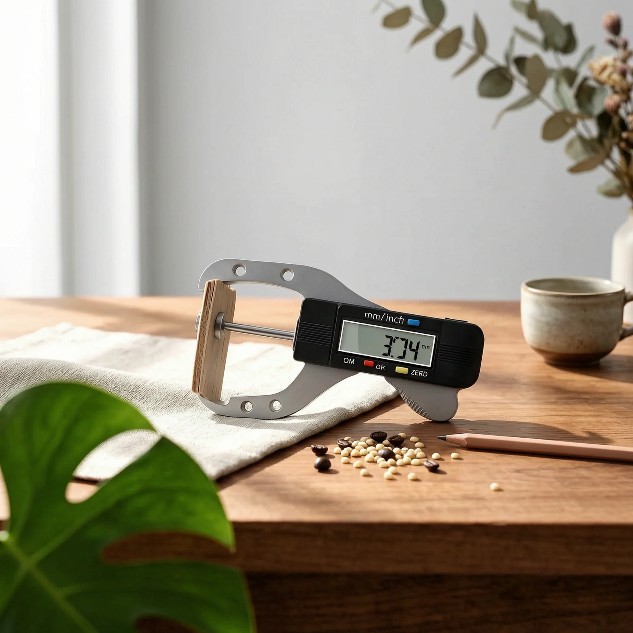 Digital Thickness Gauge Arched Frame LCD Thickness Gauge Digital Caliper Vertical Stem Measuring Device Mm Inch Conversion
Digital Thickness Gauge Arched Frame LCD Thickness Gauge Digital Caliper Vertical Stem Measuring Device Mm Inch Conversion