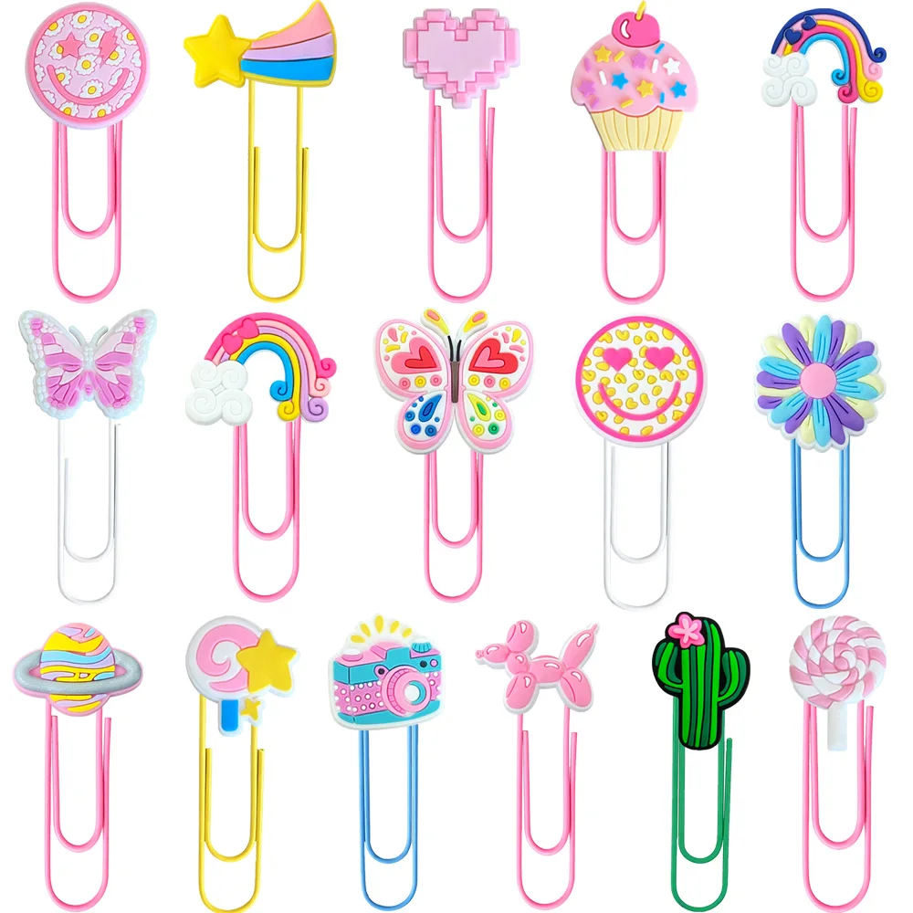 Pink Small Fresh Large Office Supplies Creative Cute Paper Clip U-shaped Needle PVC Cartoon Bookmark Y2k Fashion Toys Anime
Pink Small Fresh Large Office Supplies Creative Cute Paper Clip U-shaped Needle PVC Cartoon Bookmark Y2k Fashion Toys Anime