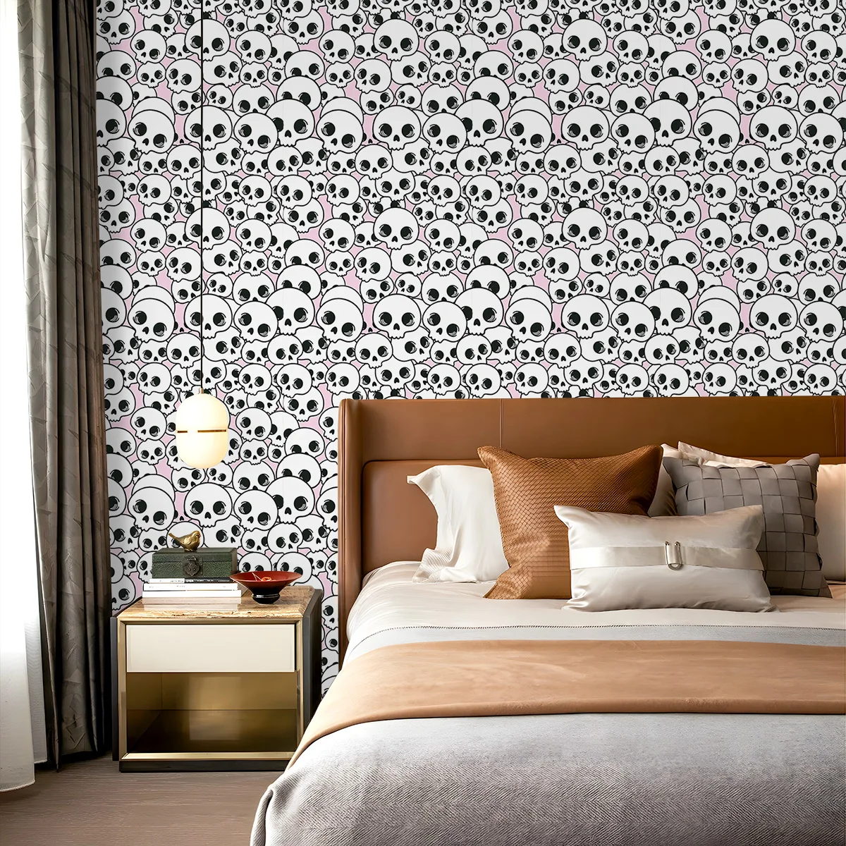 Наклейка с рисунком черепа Хэллоуина. Подходит для украшения дома и ремонта стен и отличного десятилетия.
Наклейка с рисунком черепа Хэллоуина. Подходит для украшения дома и ремонта стен и отличного десятилетия.