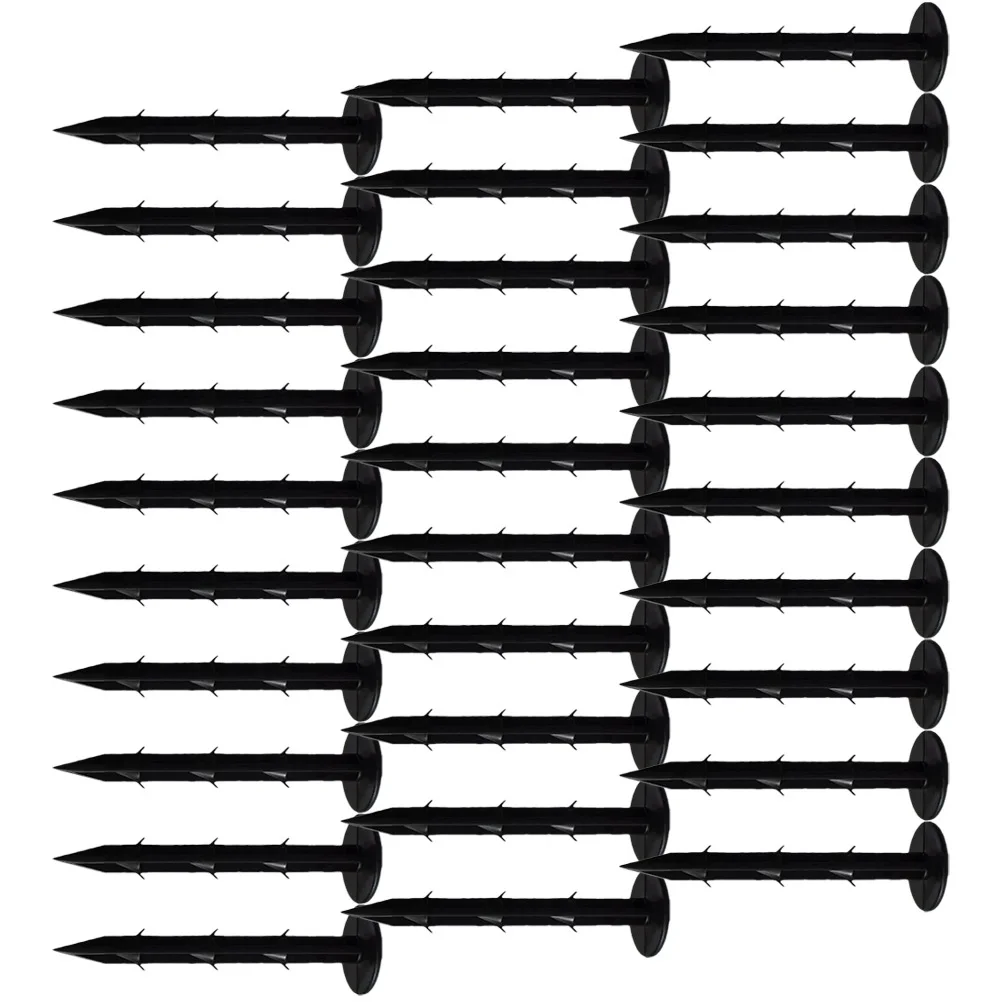 100pcs Black Ground Plastic Garden Stakes Landscaping Stakes Lawn Pegs Outdoor Fixing Tools For Artificial Grass
100pcs Black Ground Plastic Garden Stakes Landscaping Stakes Lawn Pegs Outdoor Fixing Tools For Artificial Grass
