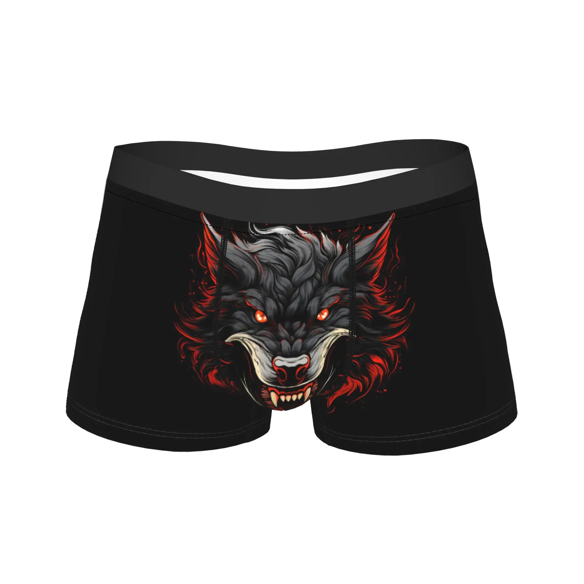 Мужские трусы-боксеры Wolf Big Mouth с 3D-мешочком, красные, мягкие, модные, с индивидуальным дизайном, для самостоятельного изготовления, увеличенного размера
Мужские трусы-боксеры Wolf Big Mouth с 3D-мешочком, красные, мягкие, модные, с индивидуальным дизайном, для самостоятельного изготовления, увеличенного размера