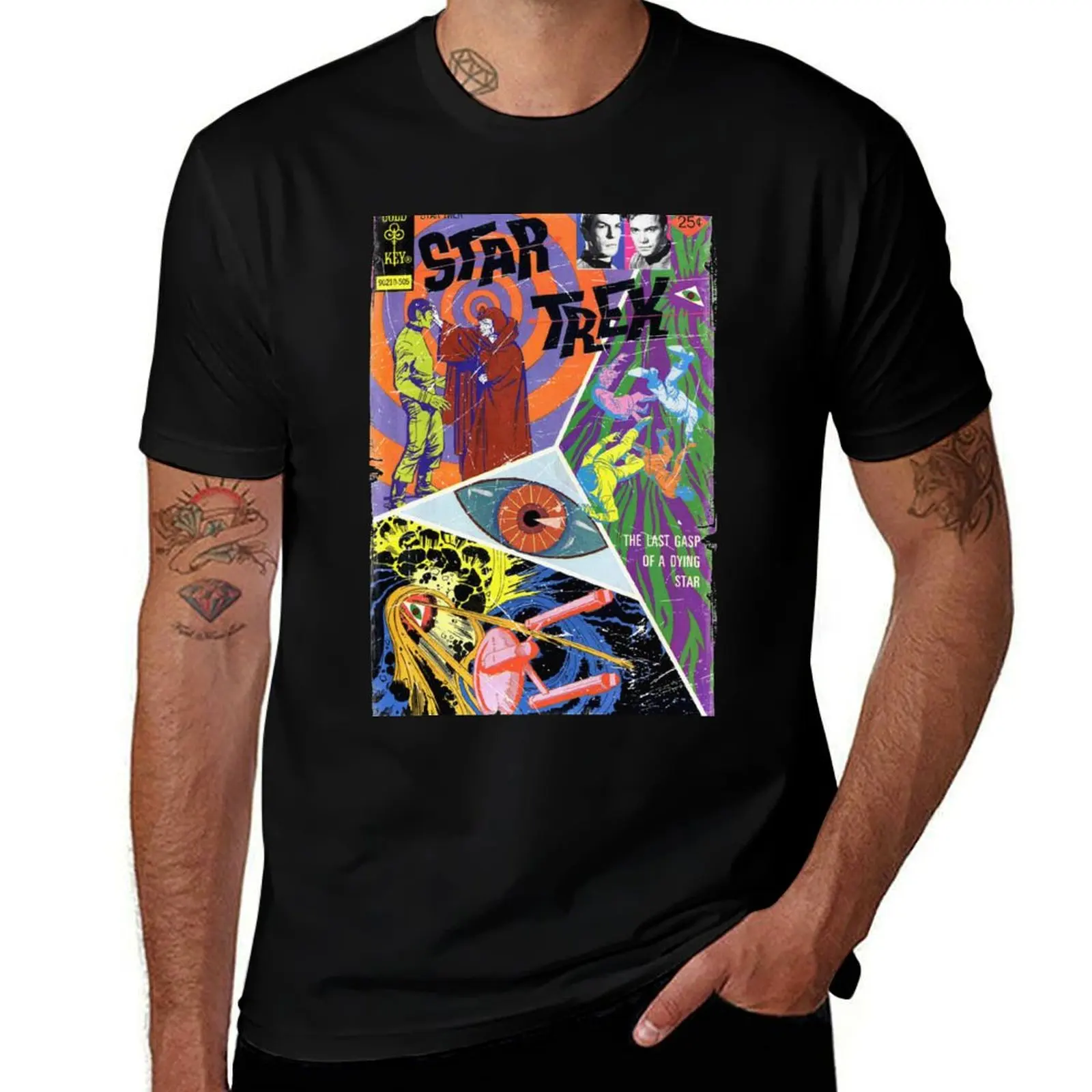 Star Trek Original Series Abstract Vintage Comic Book Cover T-Shirt vintage anime shirt man clothes T-shirt men
Star Trek Original Series Abstract Vintage Comic Book Cover T-Shirt vintage anime shirt man clothes T-shirt men