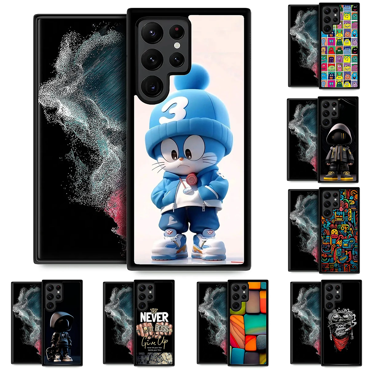 The new case works with the Samsung Galaxy S20FE S21Plus S22 S23+ S24 S25Ultra. Fall-proof, non-slip, wireless charging
The new case works with the Samsung Galaxy S20FE S21Plus S22 S23+ S24 S25Ultra. Fall-proof, non-slip, wireless charging
