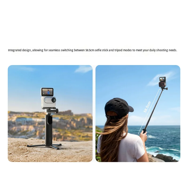 B48A For Insta360 Mini Tripod Selfie Stick With 1/4" Mount For Enhanced Photography And Videography
B48A For Insta360 Mini Tripod Selfie Stick With 1/4" Mount For Enhanced Photography And Videography