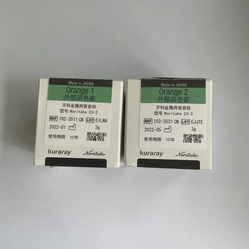 Noritake EX-3 Dental Lab Material 6g/Bottle Opaque Metal Porcelain Powder for Dental Ceramics
Noritake EX-3 Dental Lab Material 6g/Bottle Opaque Metal Porcelain Powder for Dental Ceramics