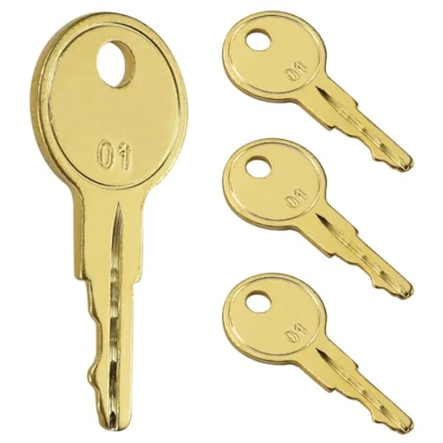 B Keys for Tool Chest and Cabinet Locks Fits Hus-ky Tool Box Home De-pot Hud-son De-walt Toolboxes 4 Pack
B Keys for Tool Chest and Cabinet Locks Fits Hus-ky Tool Box Home De-pot Hud-son De-walt Toolboxes 4 Pack