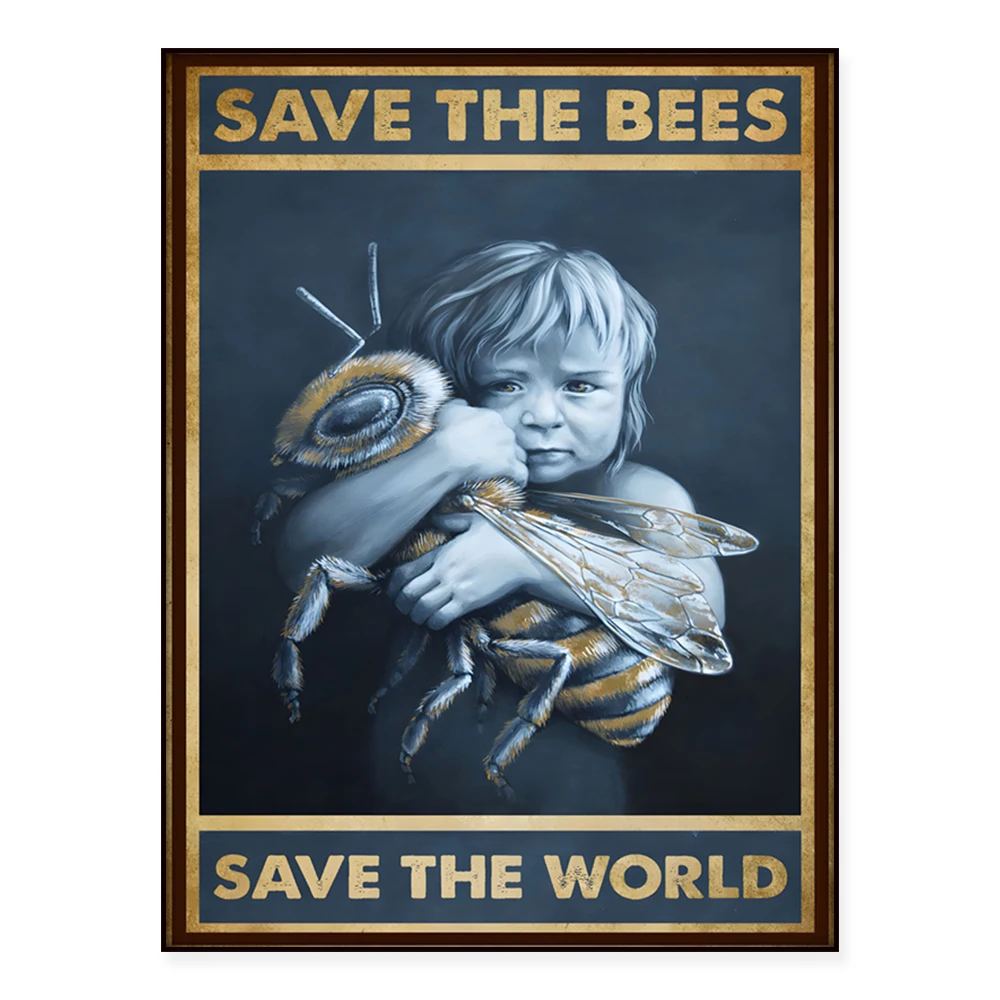 Save the bees save the world posters bee lovers beekeepers life home decoration wall art posters
Save the bees save the world posters bee lovers beekeepers life home decoration wall art posters