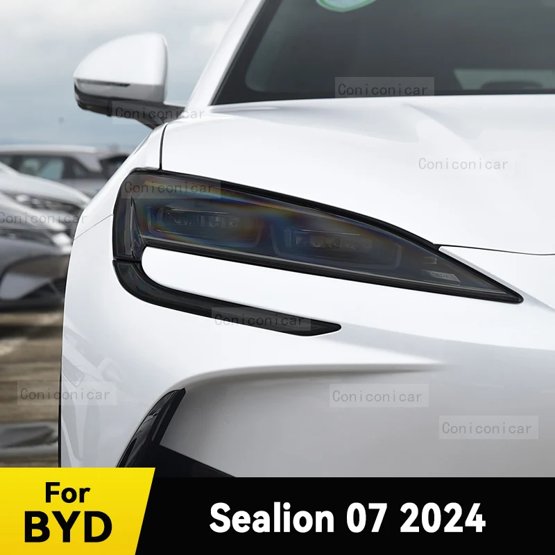 For SEALION 7 2024 2025 Car Headlight Protective Cover Film Front Light TPU Anti-scratch Headlamp Tint Sticker Accessories
For SEALION 7 2024 2025 Car Headlight Protective Cover Film Front Light TPU Anti-scratch Headlamp Tint Sticker Accessories