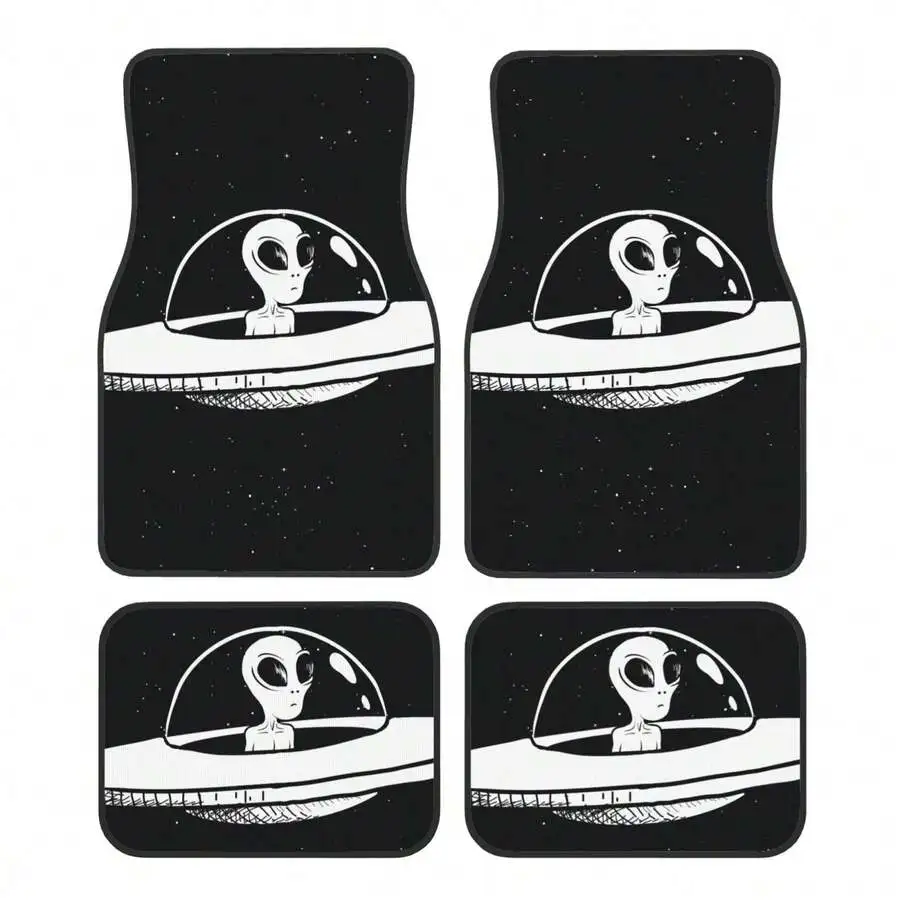Galaxy Space Alien Ufo 4-Piece Car Floor Mats For Most Vehicles – Rubber Backing,Durable & Stylish Auto Interior Accessories
Galaxy Space Alien Ufo 4-Piece Car Floor Mats For Most Vehicles – Rubber Backing,Durable & Stylish Auto Interior Accessories