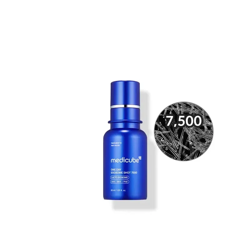 Medicube - One Day Exosome Shot Pore Ampoule 7500 (30ml)
Medicube - One Day Exosome Shot Pore Ampoule 7500 (30ml)