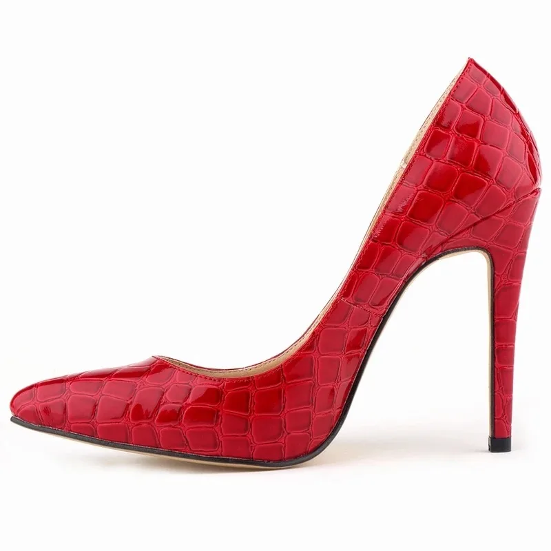 Women Pumps Classic Sexy Pointed Toes 11 cm Crocodile High Heels Stilettos Spring Brand Design Party Dress Wedding Shoes
Women Pumps Classic Sexy Pointed Toes 11 cm Crocodile High Heels Stilettos Spring Brand Design Party Dress Wedding Shoes