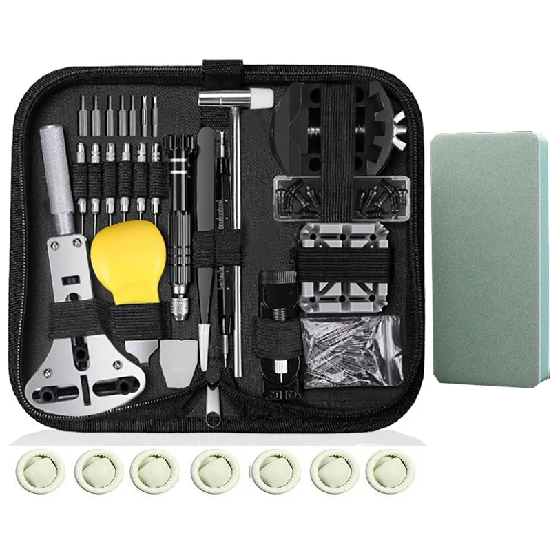 Watch Repair Tools Kit Clock Watchmaker Link Pin Dissolving Housing Open Remover Battery Replacement Static-free Set
Watch Repair Tools Kit Clock Watchmaker Link Pin Dissolving Housing Open Remover Battery Replacement Static-free Set